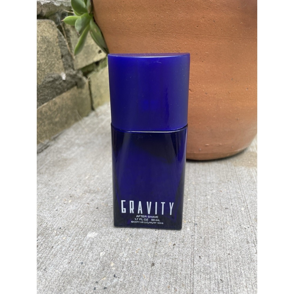 Gravity Mens After Shave by Coty 1.7 fl oz 50 ml Without Box Old Stock Shaving